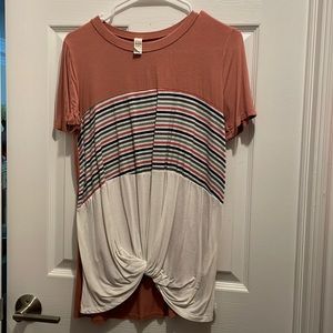 Flamingo Short Sleeve Top